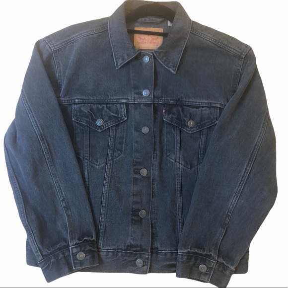 Levi’s Vintage Fit Denim Trucker Jacket Size Med - Picture 8 of 9
